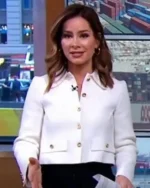 Good Morning America Rebecca Jarvis Cropped Jacket