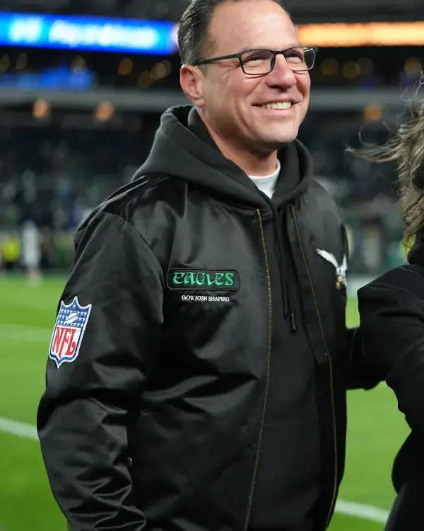 Governor of Pennsylvania Josh Shapiro Philadelphia Eagles Black