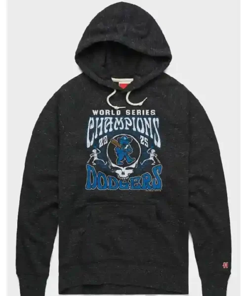 Grateful Dead x Dodgers World Series Champions 2025 Hoodie