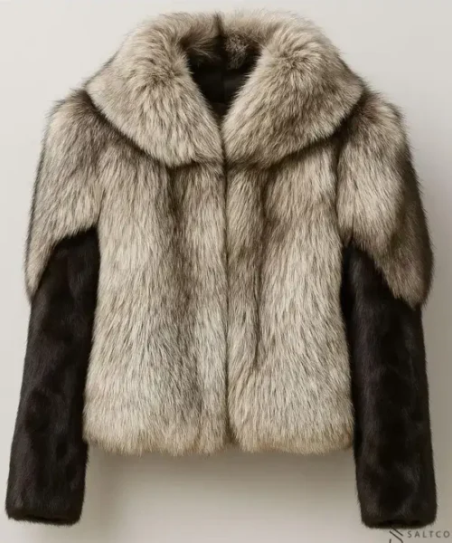 Grey Mink Fur Jacket_