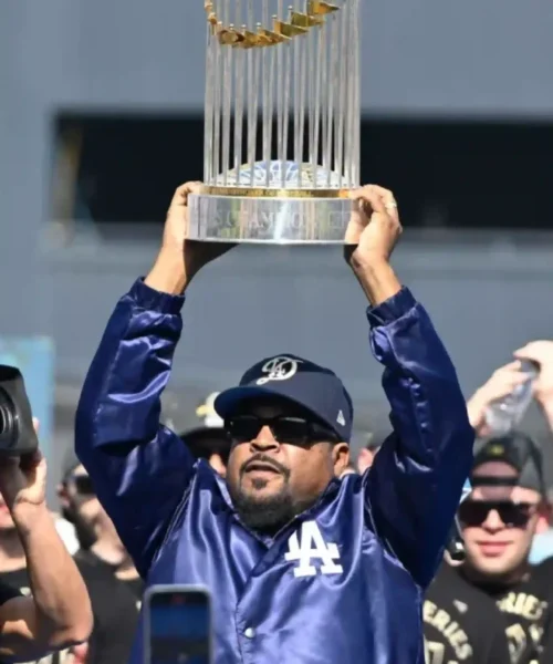 Ice Cube Dodgers 2025 Champion jacket