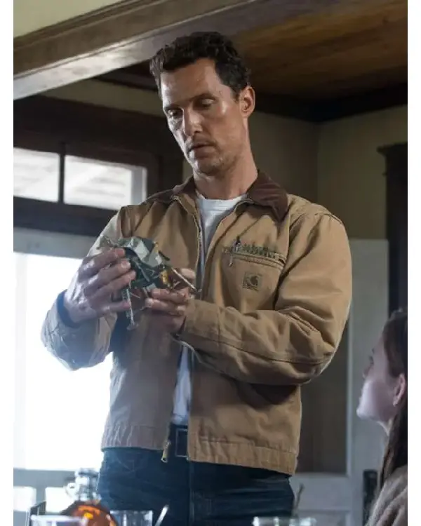 Interstellar Matthew McConaughey Cotton Casual Jacket