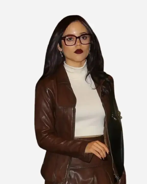 Jenna Ortega Death of a Unicorn Leather Jacket