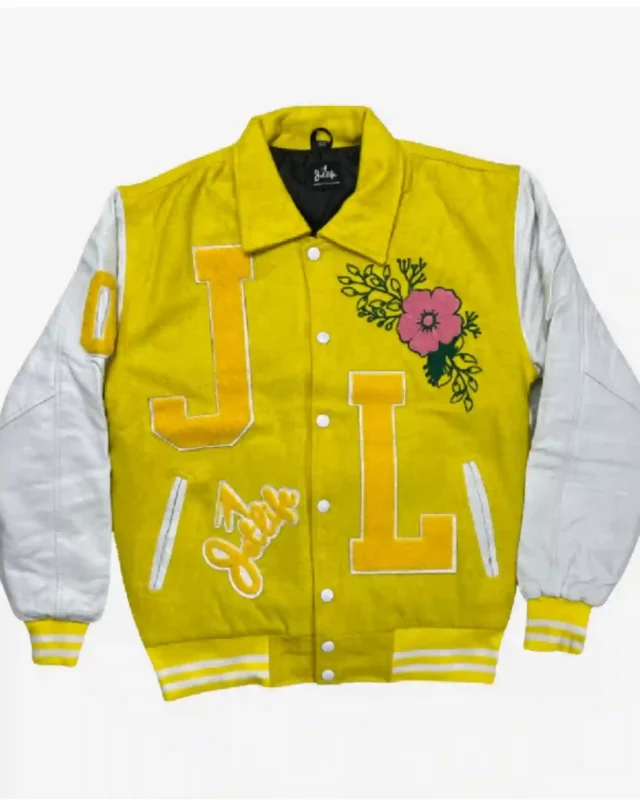 Jet Life Give Me My Flowers Distorted Letterman Jacket