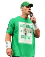 John Cena The Last Time is Now Monday Night RAW 2025 Green Boston T-Shirt sale