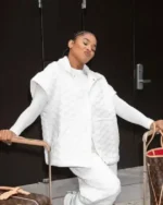 Jordan Chiles Good Morning America White