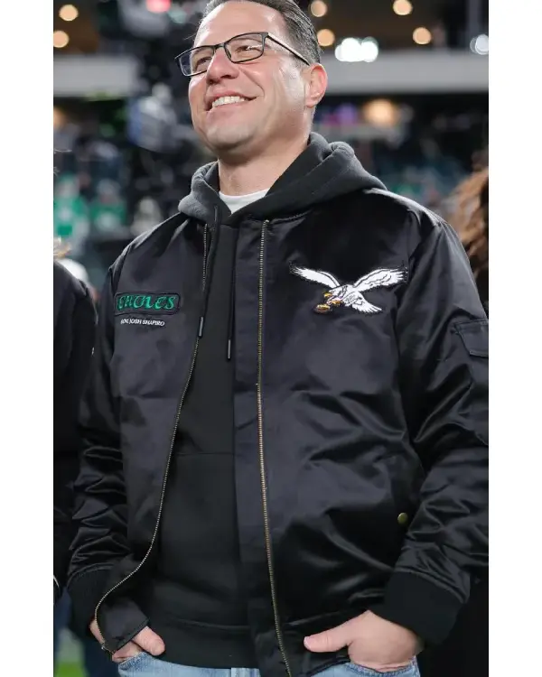 Josh Shapiro Eagles Bomber Jacket