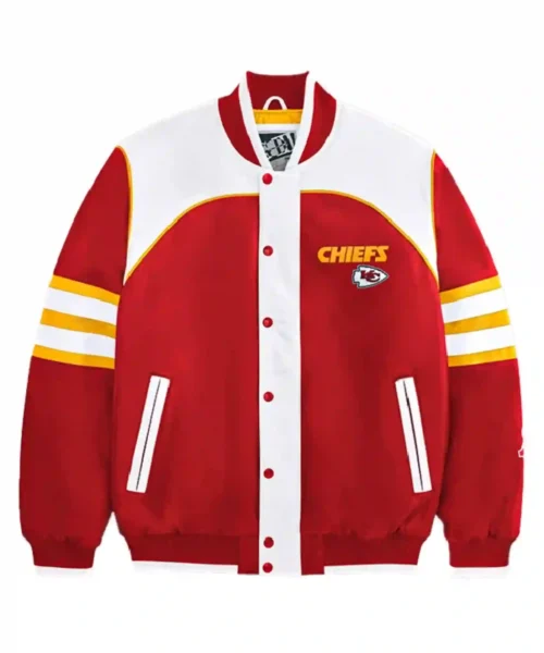 Kansas City Chiefs Leather Varsity Jacket