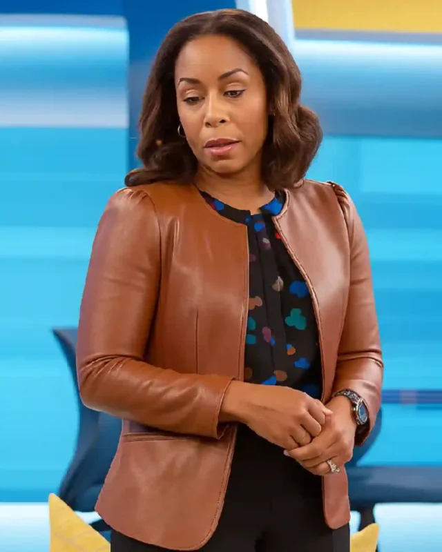 Karen Pittman The Morning Show S04 Brown Jacket