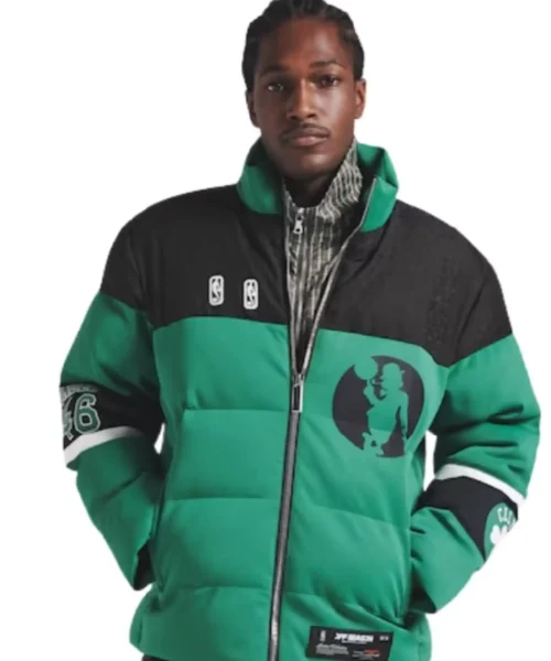 Kelly Boston Celtics Standard Puffer Jacket