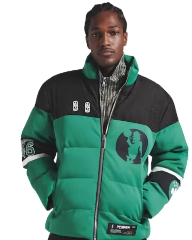 Kelly Boston Celtics Standard Puffer Jacket