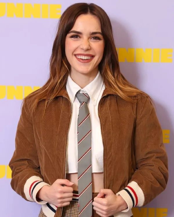 Kiernan Shipka Brown Jacket