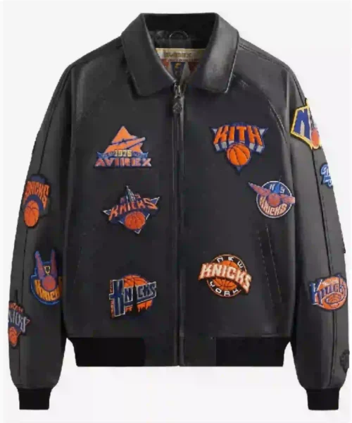 Kith & Avirex Knicks Icon Jacket