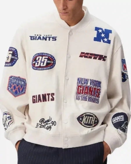 Kith Giants Marvin Bomber Jacket