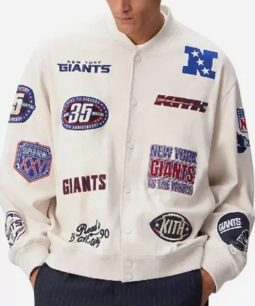 Kith Giants Marvin Bomber Jacket