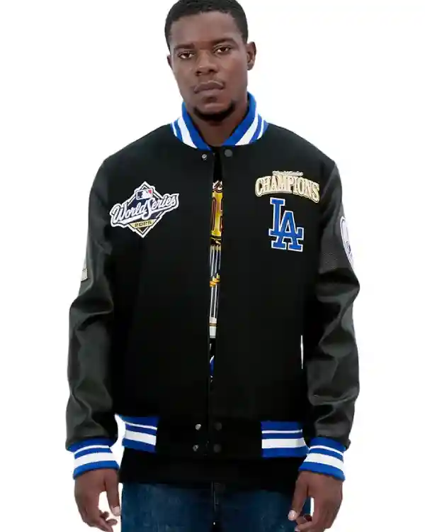 LA Dodgers 2025 World Series Championship Commemorative Varsity Jacket