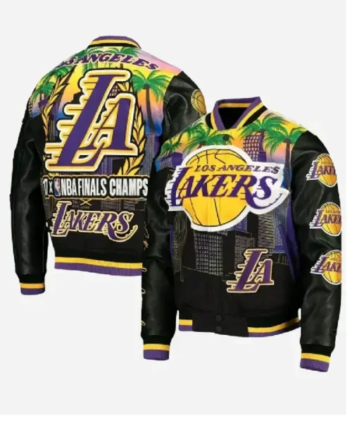 Lakers Remix Varsity Jacket