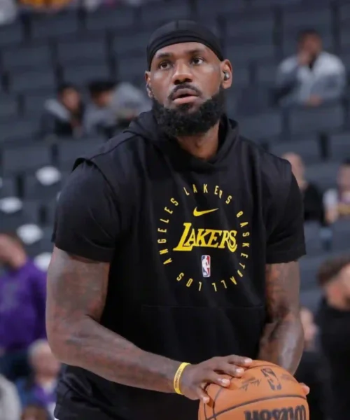Lebron James Lakers Sleeveless Hoodie