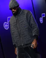 Lebron James Nike Men’s Woven Full-Zip Basketball Jacket Grey