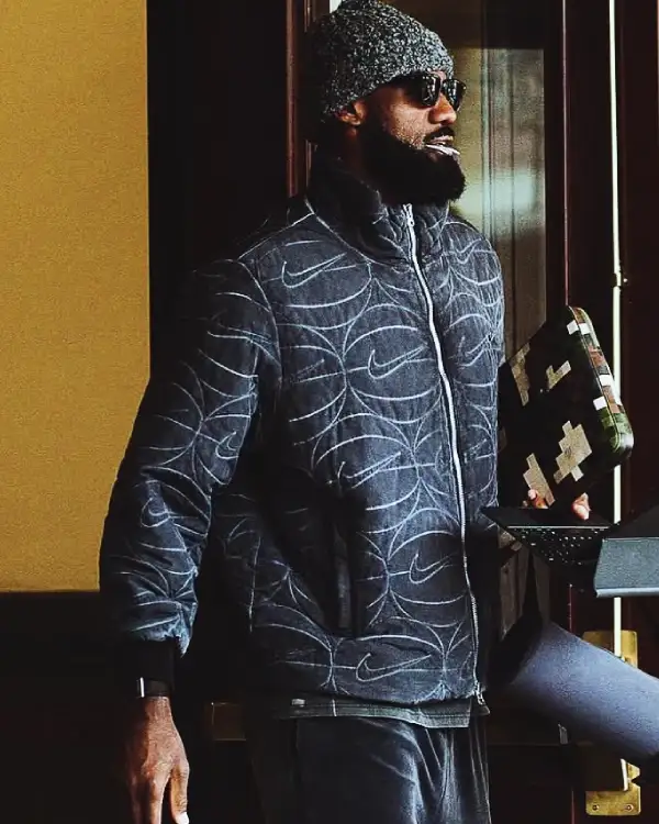 Lebron James Nike Woven Basketball Jacket