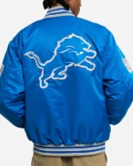 Lions Golf Wang Satin Bomber Jacket back