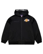 Los Angeles Lakers Walk the Tunnel Hooded Bomber Jacket