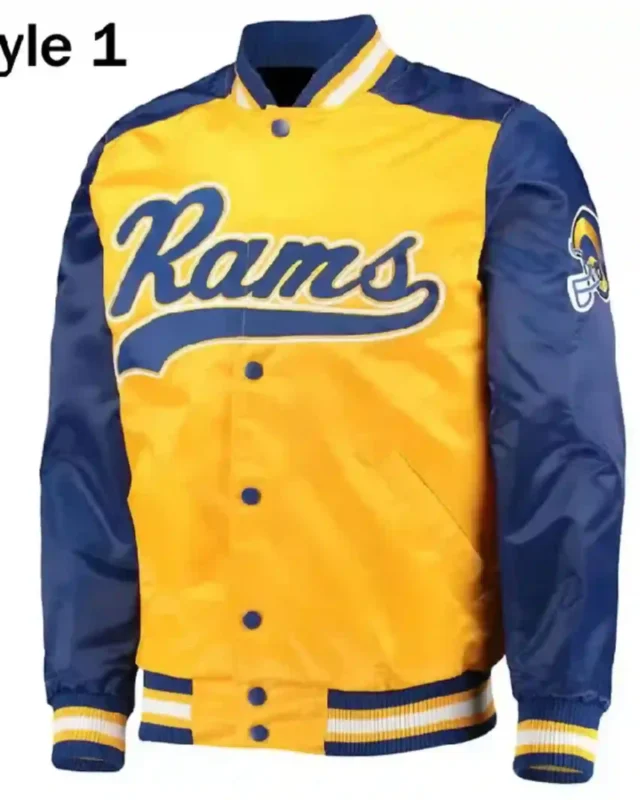 Los Angeles Rams Satin Jacket