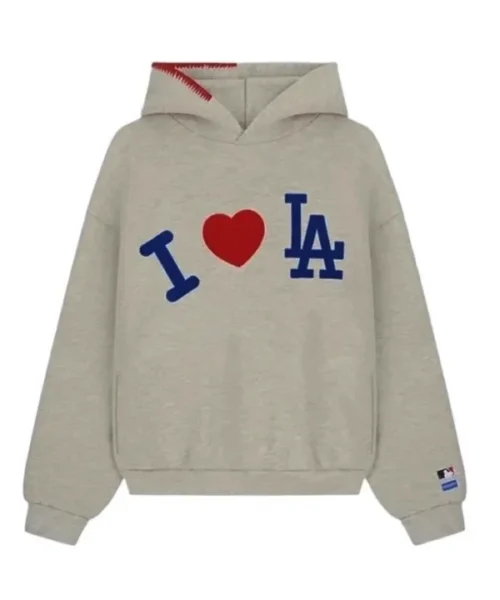 Madhappy x Dodgers I Love LA Grey Hoodie
