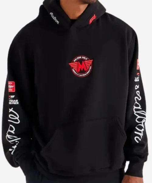 Malbon Golf x F1 LVGP Fesque Delta Hoodie