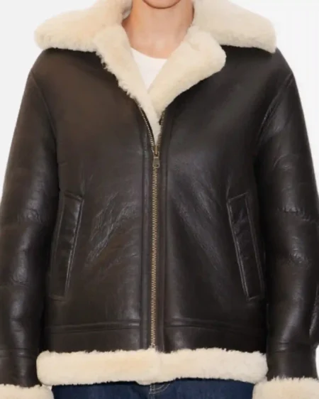 Mango Shearling lined Coat Jacket