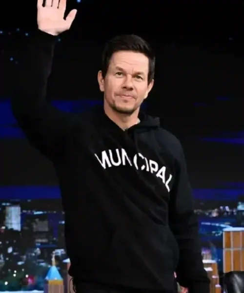 Mark Wahlberg Tonight Show Black Hoodie