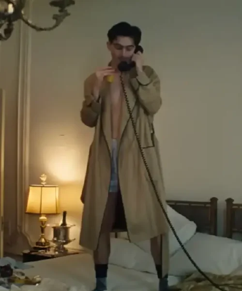 Marty Supreme 2025 Timothée Chalamet Long Coat