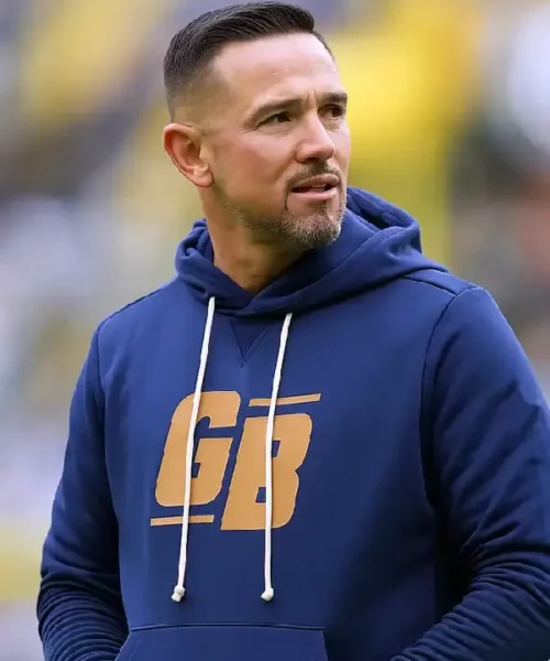 Matt LaFleur GB Blue Hoodie