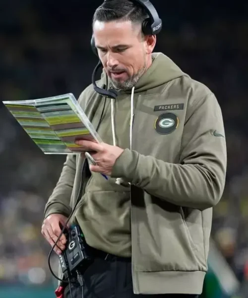 Matt LaFleur Packers 2025 Salute To Service Jacket
