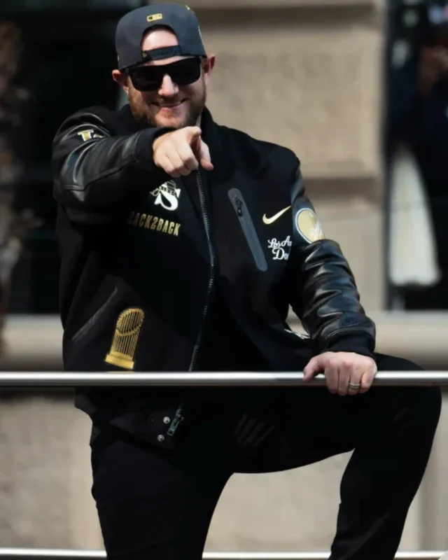 Max Muncy Dodgers Back To Back World Series Champions Jacket