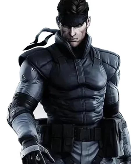 Metal Gear Snake Ballistic Black Vest