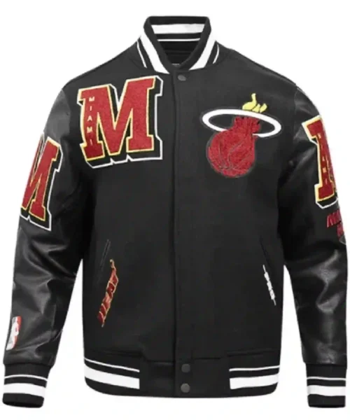 Miami Heat Mash-Up Varsity Jacket
