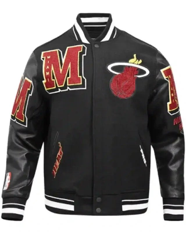 Miami Heat Mash-Up Varsity Jacket