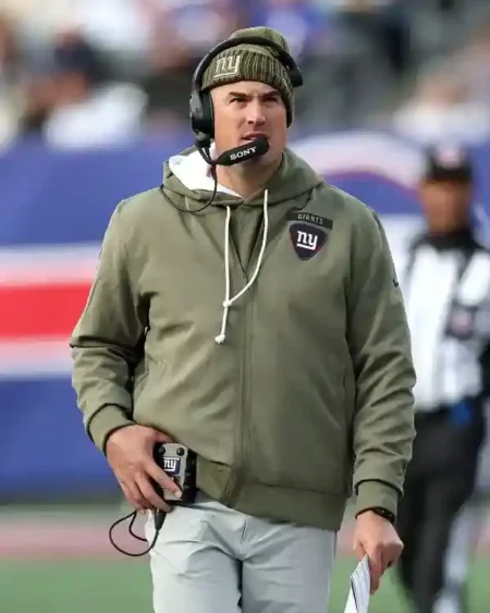 Mike Kafka Giants Salute To Service Jacket