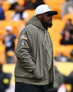 Mike Tomlin Steelers Salute to Service Bomber Jacket