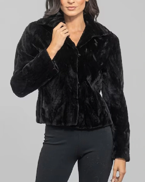 Mink Fur Bomber Jacket_