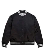 Mitchell & Ness 120th Anniversary Black Puffer Jacket