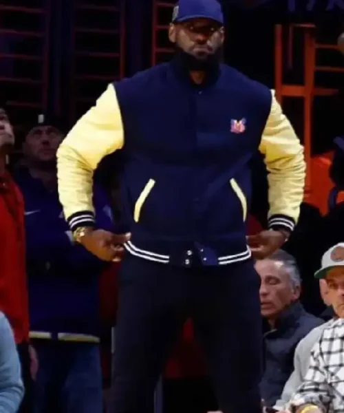 NBA 2023 LeBron James Varsity Jacket