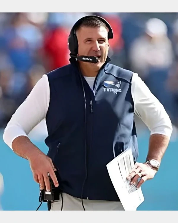 New England Patriots Mike Vrabel 2025 Vest sale