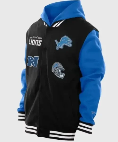 New Era Detroit Lions Hooded Jacket