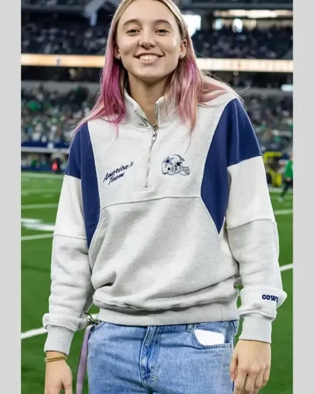 Paige Bueckers Cowboys Quarter-Zip Sweatshirt