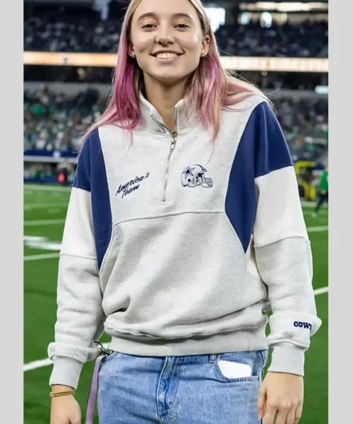 Paige Bueckers Cowboys Quarter-Zip Sweatshirt