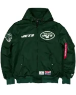 New York Jets Bomber Green Jacket
