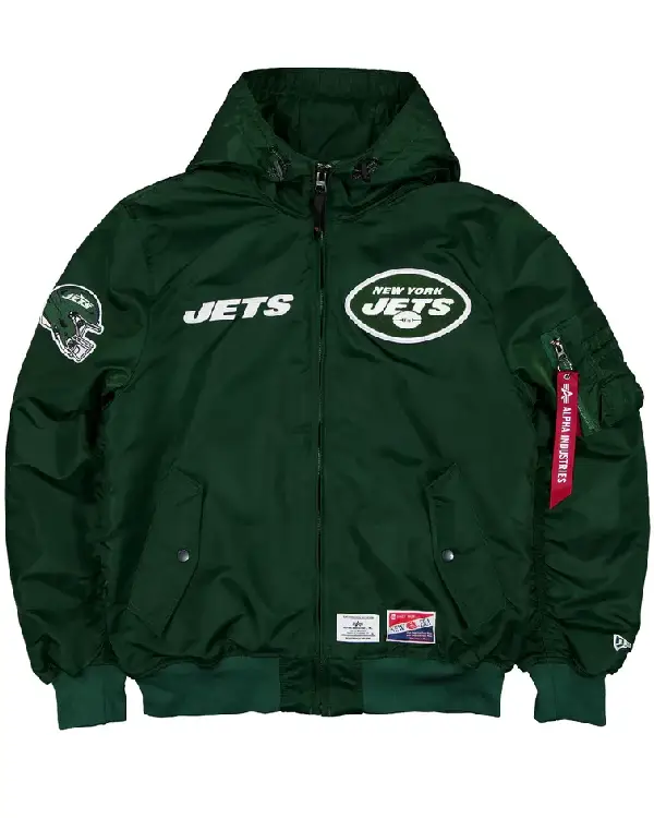 New York Jets Bomber Green Jacket