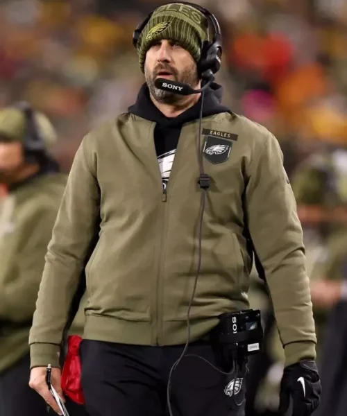 Nick Sirianni Eagles 2025 Salute To Service Jacket